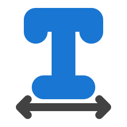 textbreite icon