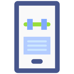 app de fitness Ícone