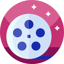 Cinema strip icon