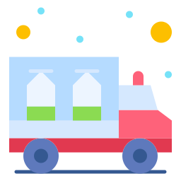 Logistics delivery icon