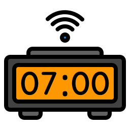 Smart clock icon