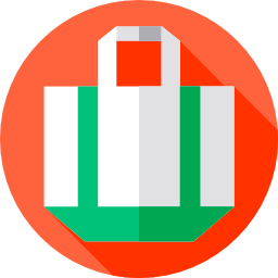 Recycled bag icon