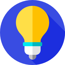 Ecologic light bulb icon