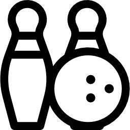 Bowling ball icon