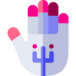 Bionic hand icon