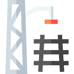 Electric tower icon