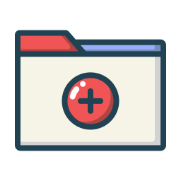 Medical folder icon