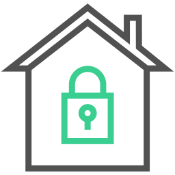 Home security icon