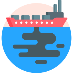 Разлив нефти иконка