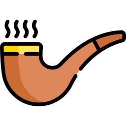 Smoking pipe icon