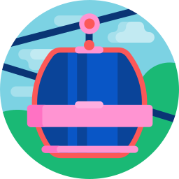 Cable car icon