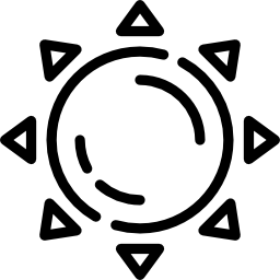 Sun icon