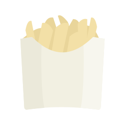 French fries icon