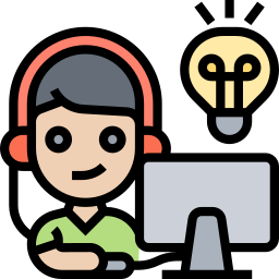 Online learning icon