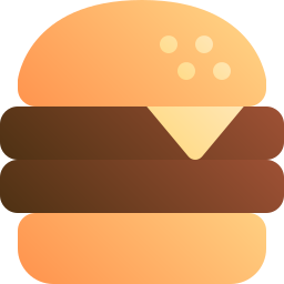 hamburguer de queijo Ícone