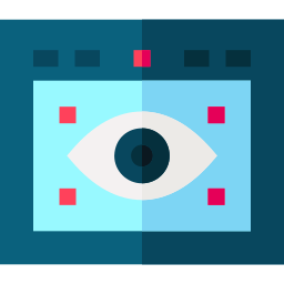 scanner oculaire Icône