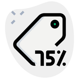 75 prozent icon