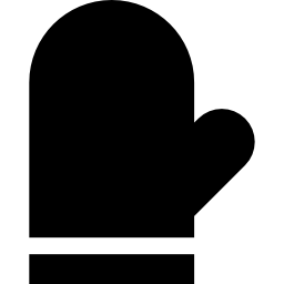 Oven mitt icon