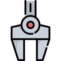 Robotic arm icon