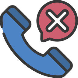 Phone call end icon