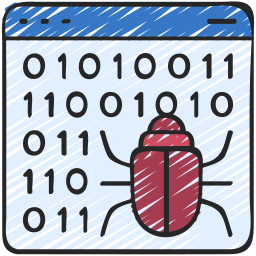 Binary code icon