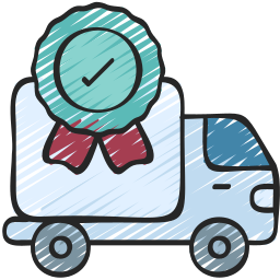 Logistics delivery icon