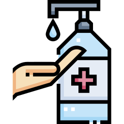 Hand sanitizer icon