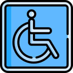 Disabled sign icon