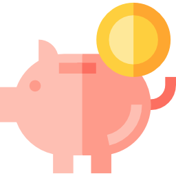 Piggy bank icon