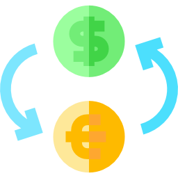 Exchange rate icon