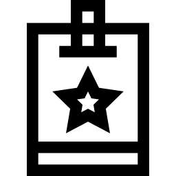 badge de priorité vip Icône