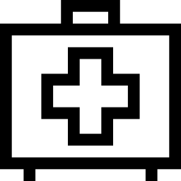 First aid kit icon