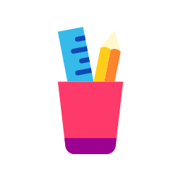 Pencil case icon