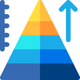 pyramide Icône