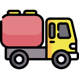 Tank truck icon