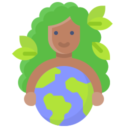 Mother earth day icon