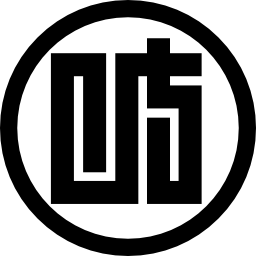 gifu japoński symbol flagi ikona