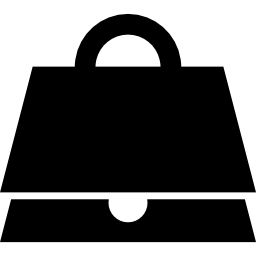 Purse of black design icon