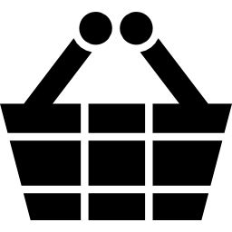 Mall basket icon