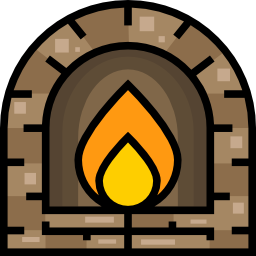 Stone oven icon