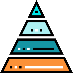 pyramide Icône