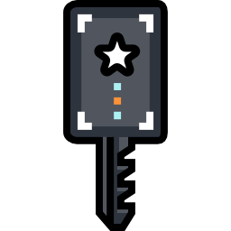 Door key icon