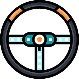 Steering wheel icon