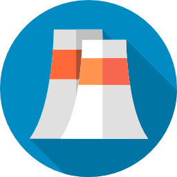 Nuclear plant icon