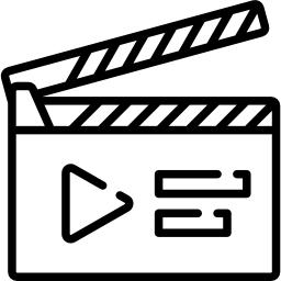 Clapperboard icon