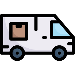 Delivery car icon