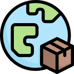 Logistics delivery icon