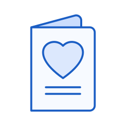 Greeting card icon