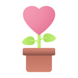 Love plant icon