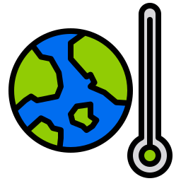 Climate change icon